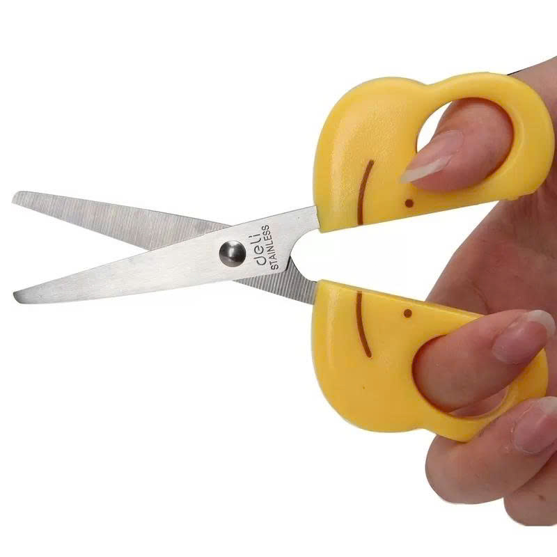 6031_Kéo học sinh_120mm_Màu lẫn