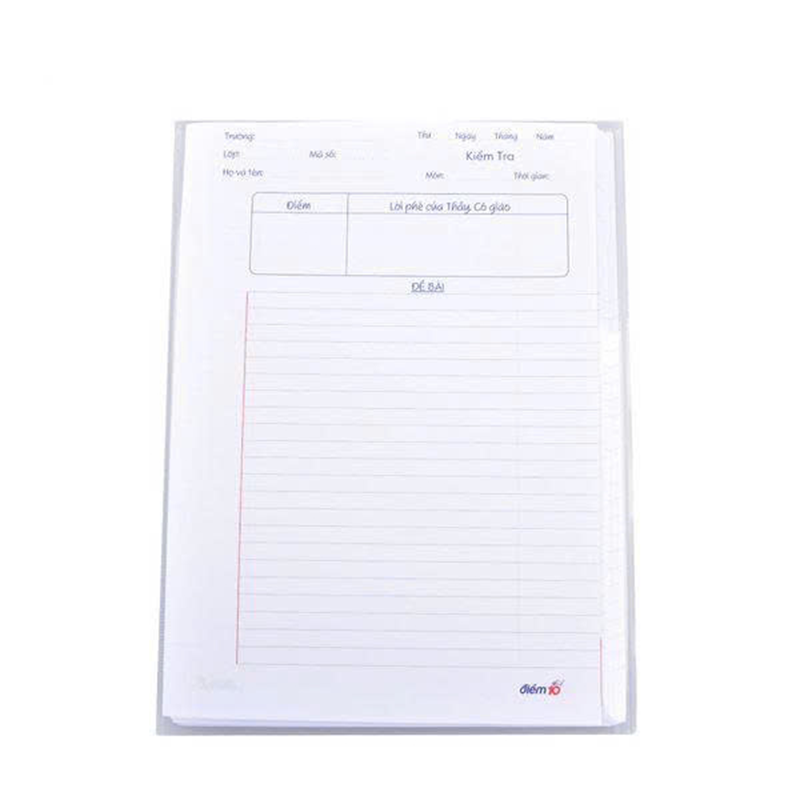 Giấy kiểm tra TP-GKT15 kẻ ngang