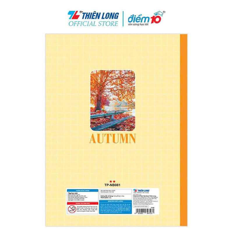 Tập NB81 Điểm 10 Trendee (72T-kẻ ngang) - ĐL 60