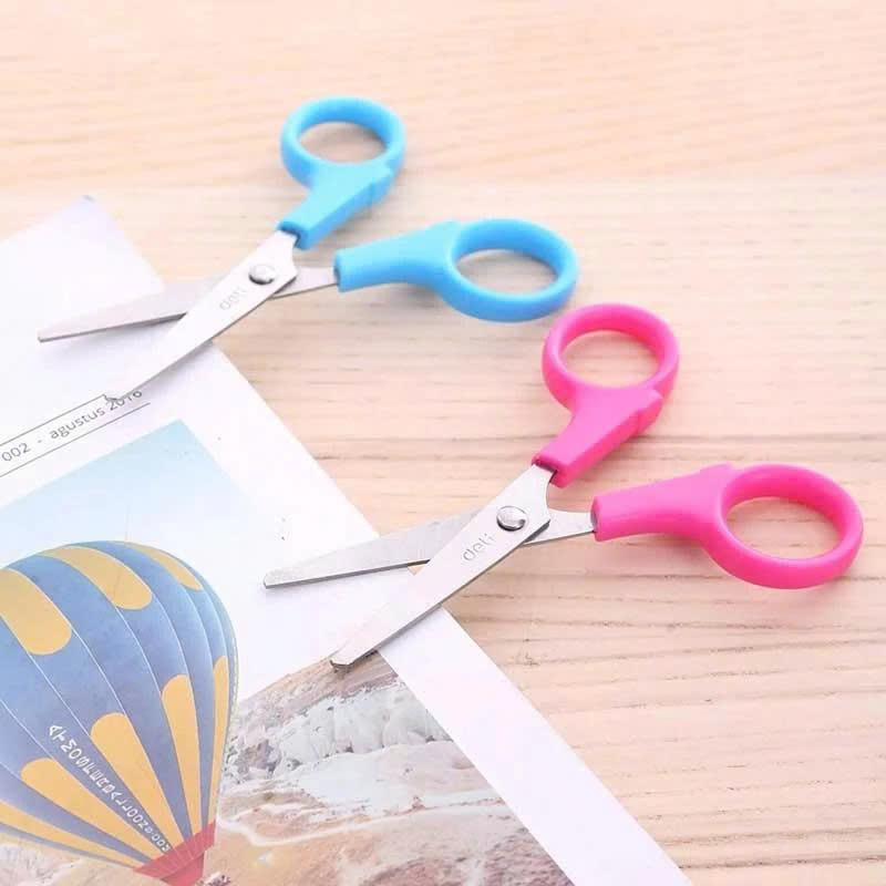 6029_Kéo học sinh_120mm_Màu lẫn