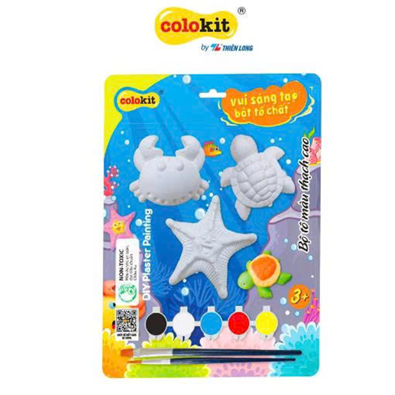 Bộ tô màu thạch cao KIT-C027
