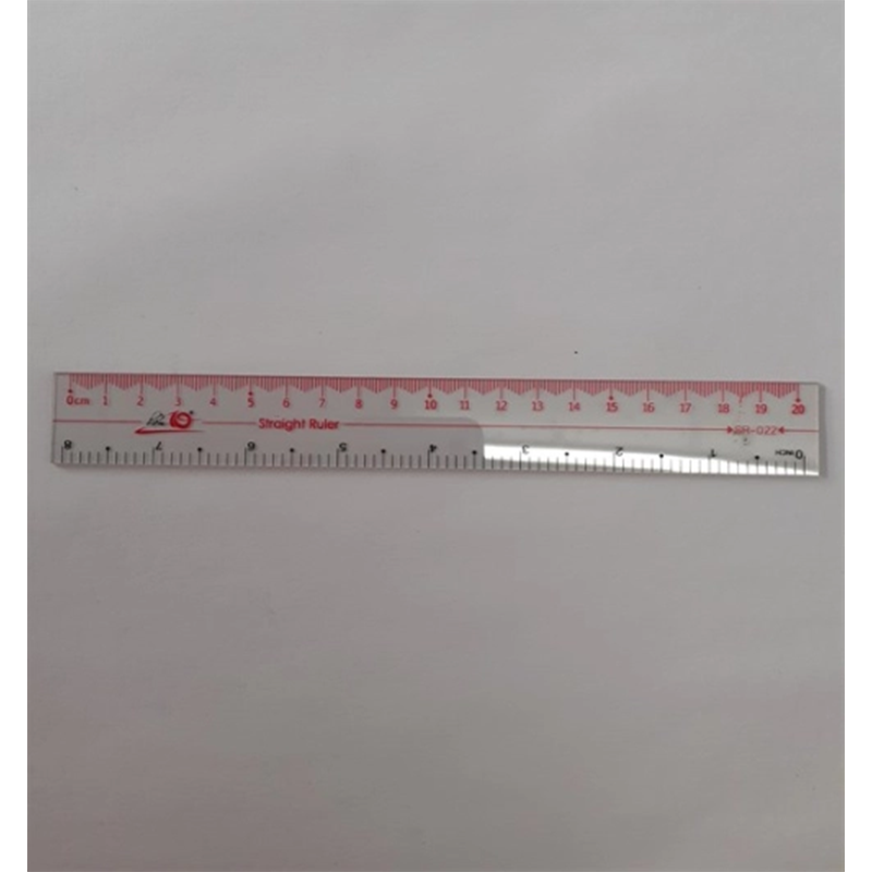 Thước thẳng SR-022 20cm PVC