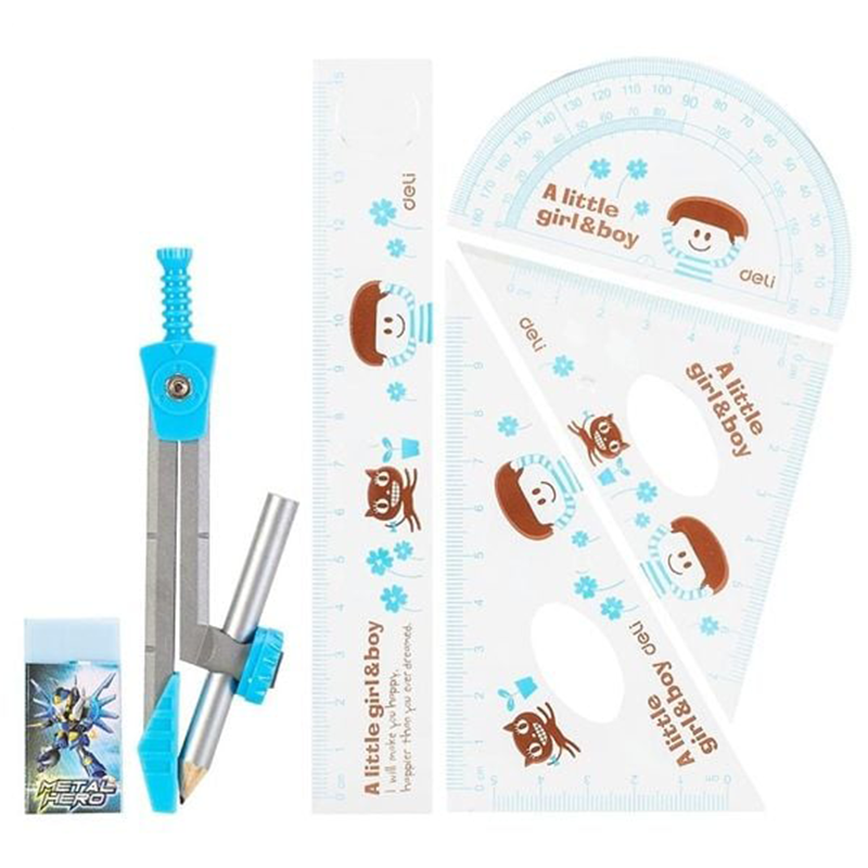 E9614_Bộ dụng cụ học sinh_6 pcs_Màu lẫn