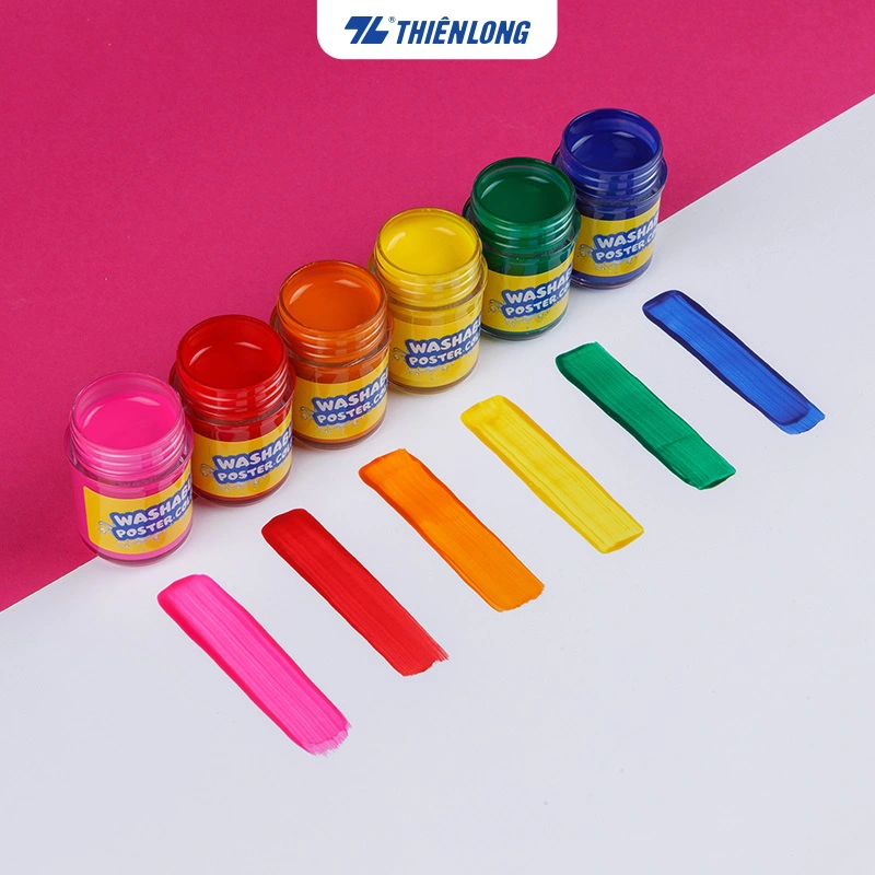Màu nước rửa được SWP-C002 12 màu/T24