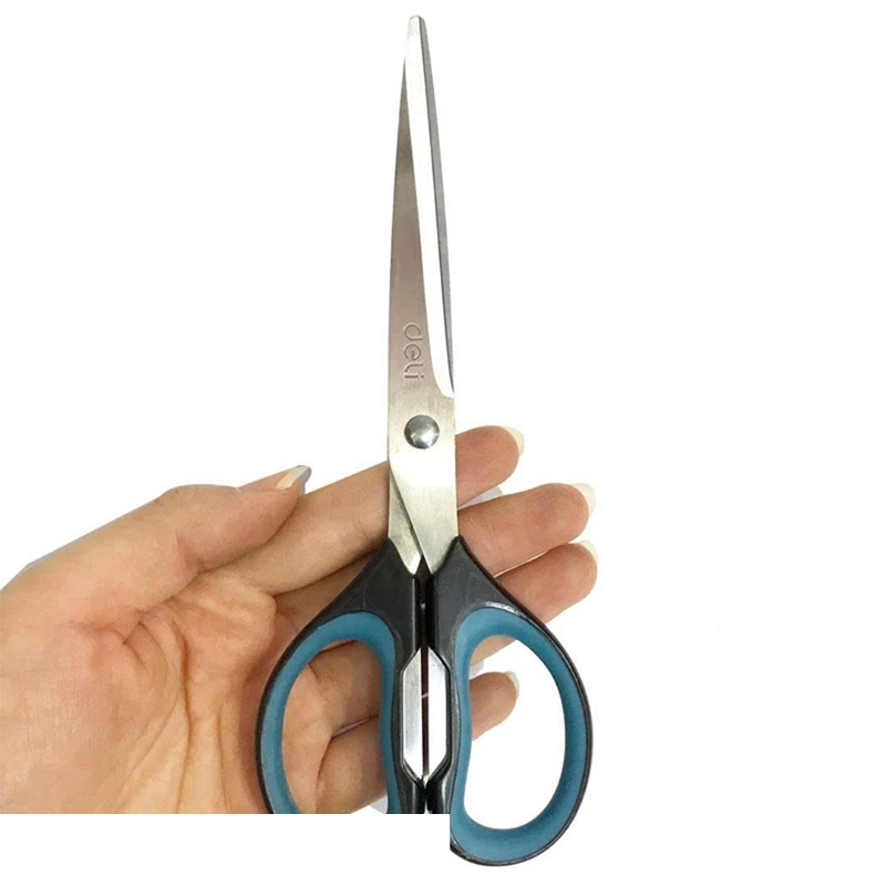 E6058_Kéo văn phòng_Màu lẫn_1 cái/vỉ