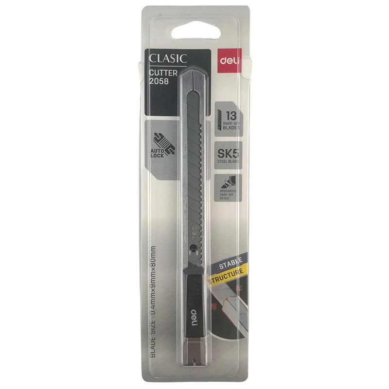 E2058_Dao rọc giấy_Màu bạc