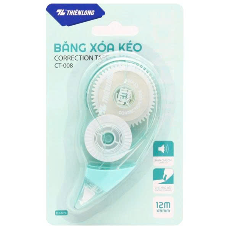 Băng xóa kéo 12m CT-008 hộp 10