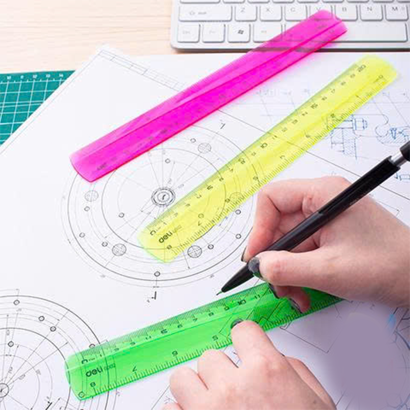 79702_Thước kẻ_20cm_Màu lẫn