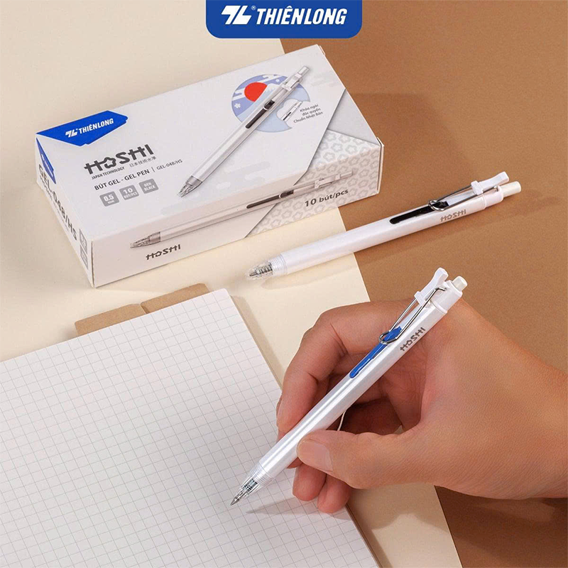 BÚT GEL GEL-048/HS HỘP 10