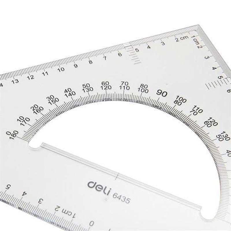 E6435_Bộ thước Eke_Trong suốt