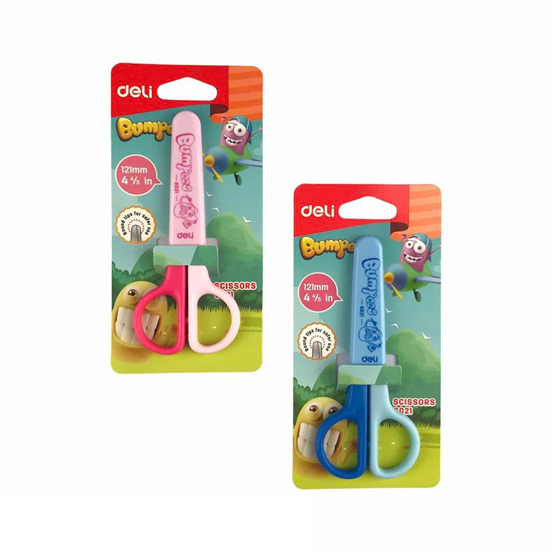 E6021_Kéo học sinh_121mm_Màu lẫn