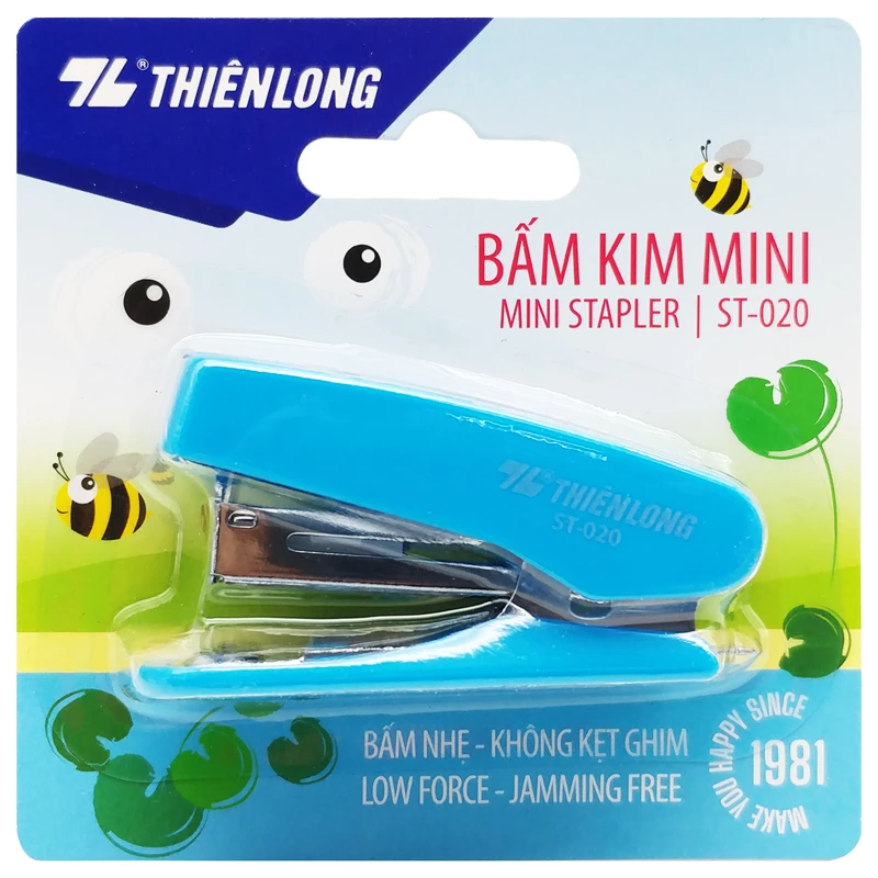 Bấm kim mini basic số 10 ST-020 hộp 12