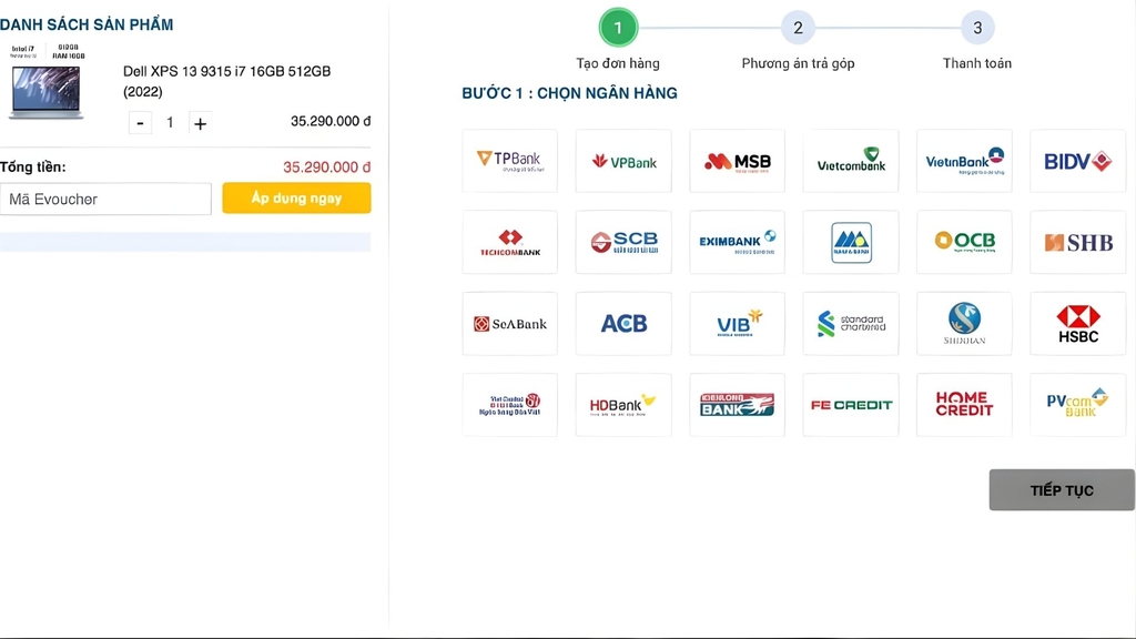 Chính sách thanh toán tại NewTech