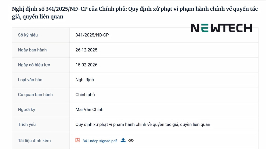 Nghị Định 341/2025 Và Những Con Số Cần Biết Ngay