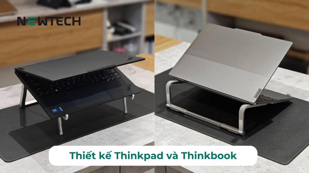 Thiết kế của ThinkPad và ThinkBook