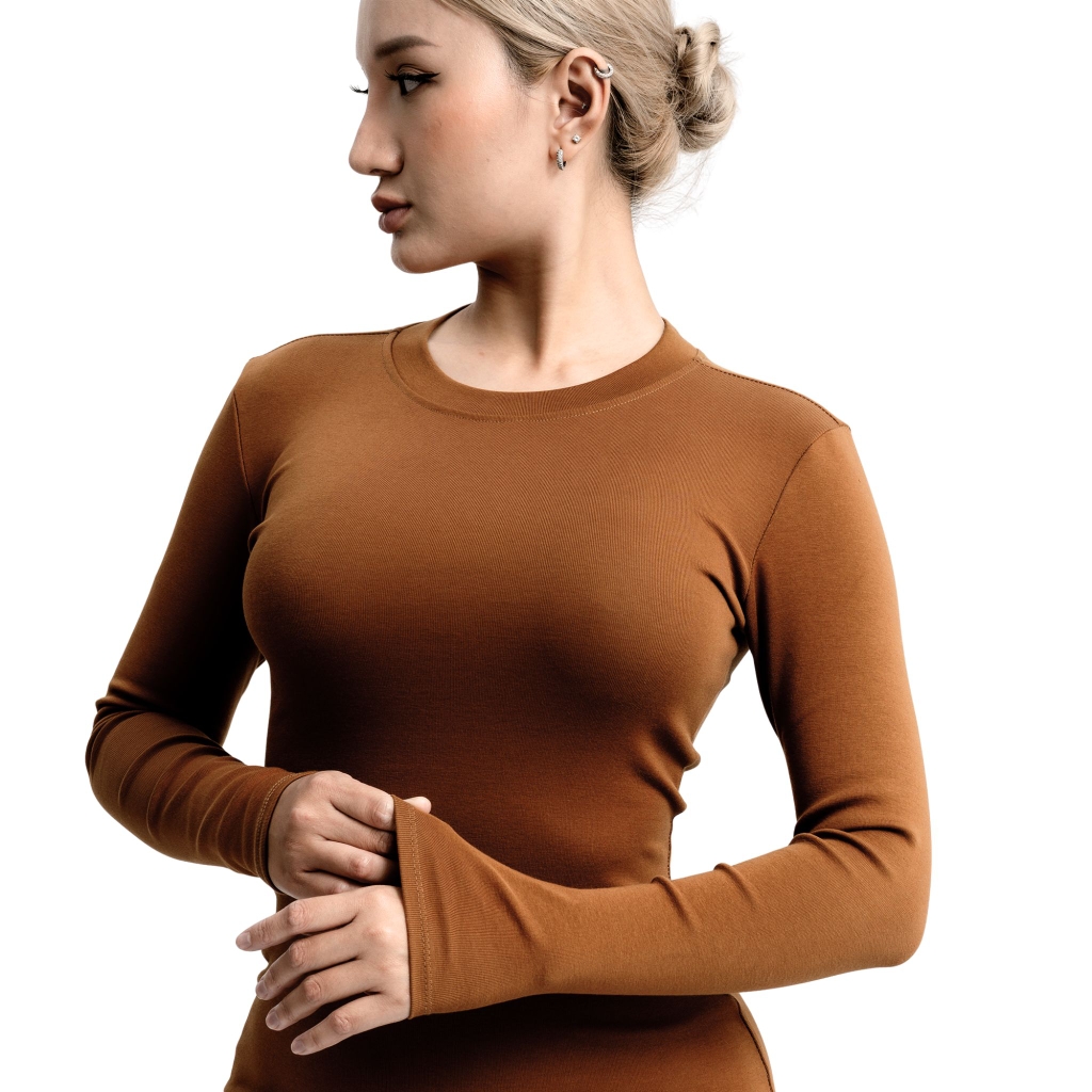DN2 - Đầm BodyTay Dài Thun Borip 84cm