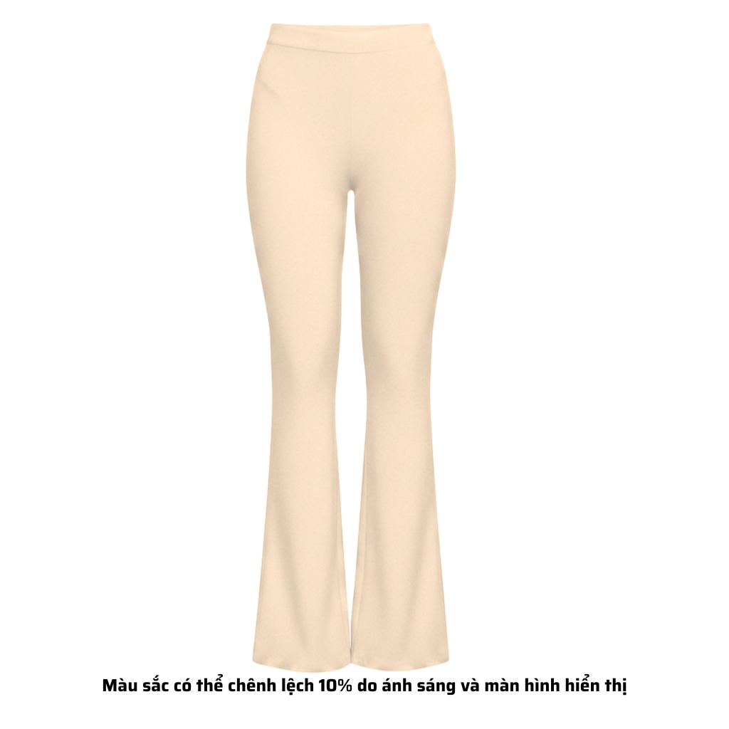 OL - Quần Ống Loe Lưng Cao Nữ UMi 108cmDây Kéo Sau