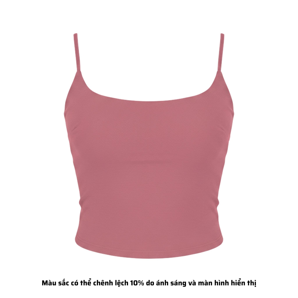 A4 - Áo 2 Dây Croptop Thun Borip Co Giãn 4 Chiều
