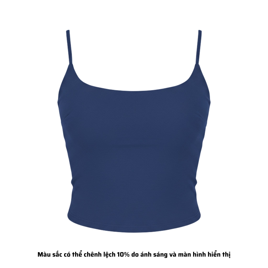 A4 - Áo 2 Dây Croptop Thun Borip Co Giãn 4 Chiều