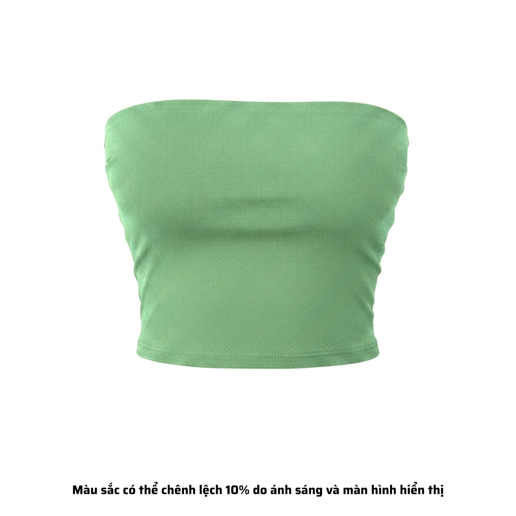 A5 - Áo Ống, Quây Cúp Ngực Croptop Nữ 2 Lớp Thun Borip