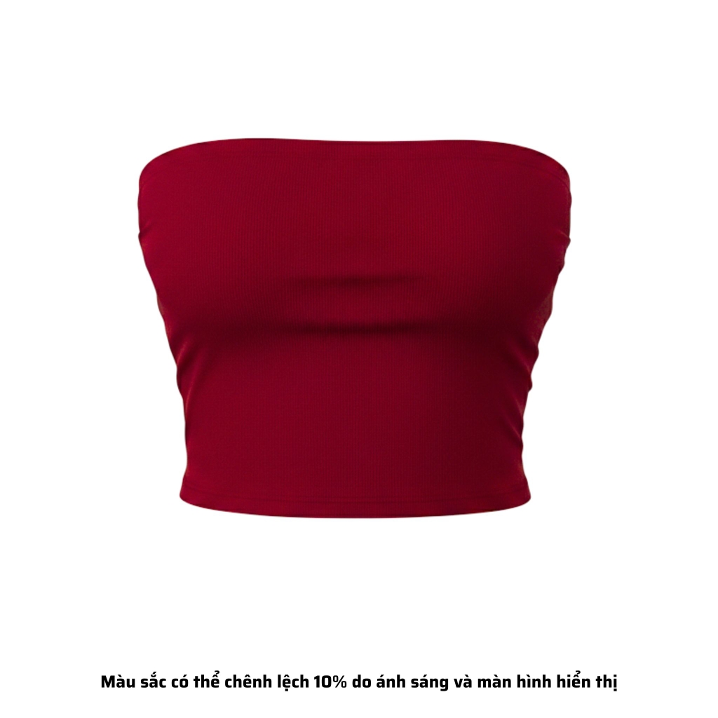 A5 - Áo Ống, Quây Cúp Ngực Croptop Nữ 2 Lớp Thun Borip