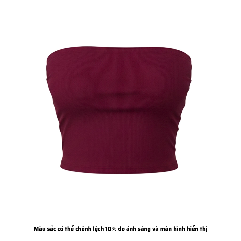 A5 - Áo Ống, Quây Cúp Ngực Croptop Nữ 2 Lớp Thun Borip