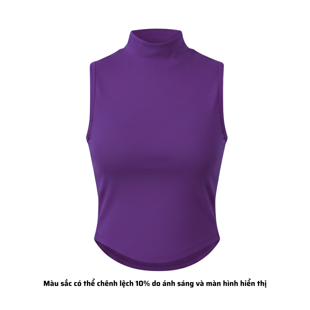 A15 - Áo Cổ 3 Phân Sát Nách Nữ Thun Cotton Borip