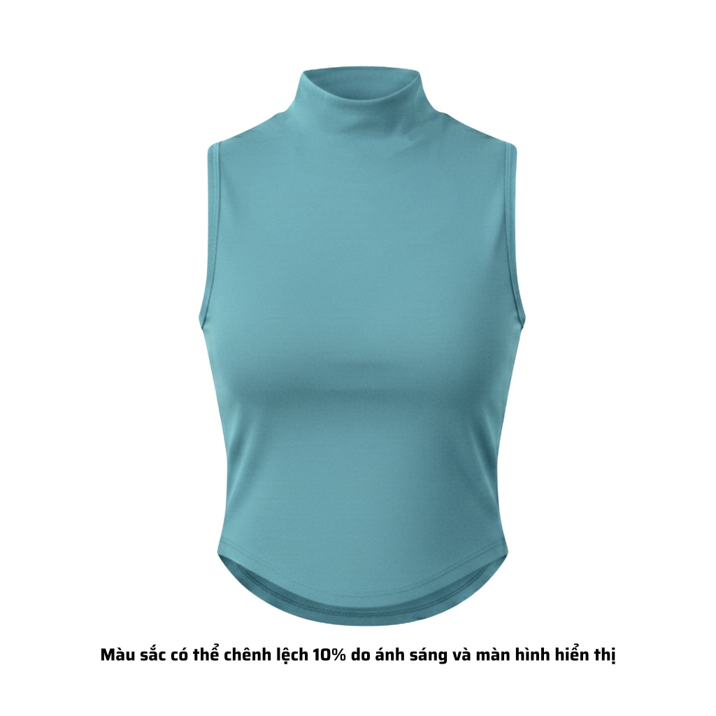 A15 - Áo Cổ 3 Phân Sát Nách Nữ Thun Cotton Borip