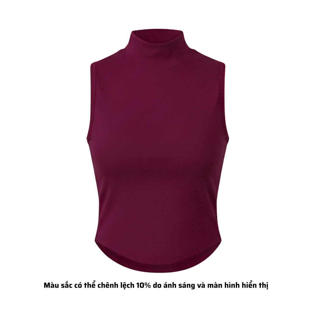 A15 - Áo Cổ 3 Phân Sát Nách Nữ Thun Cotton Borip