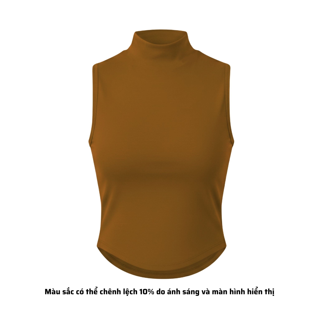 A15 - Áo Cổ 3 Phân Sát Nách Nữ Thun Cotton Borip