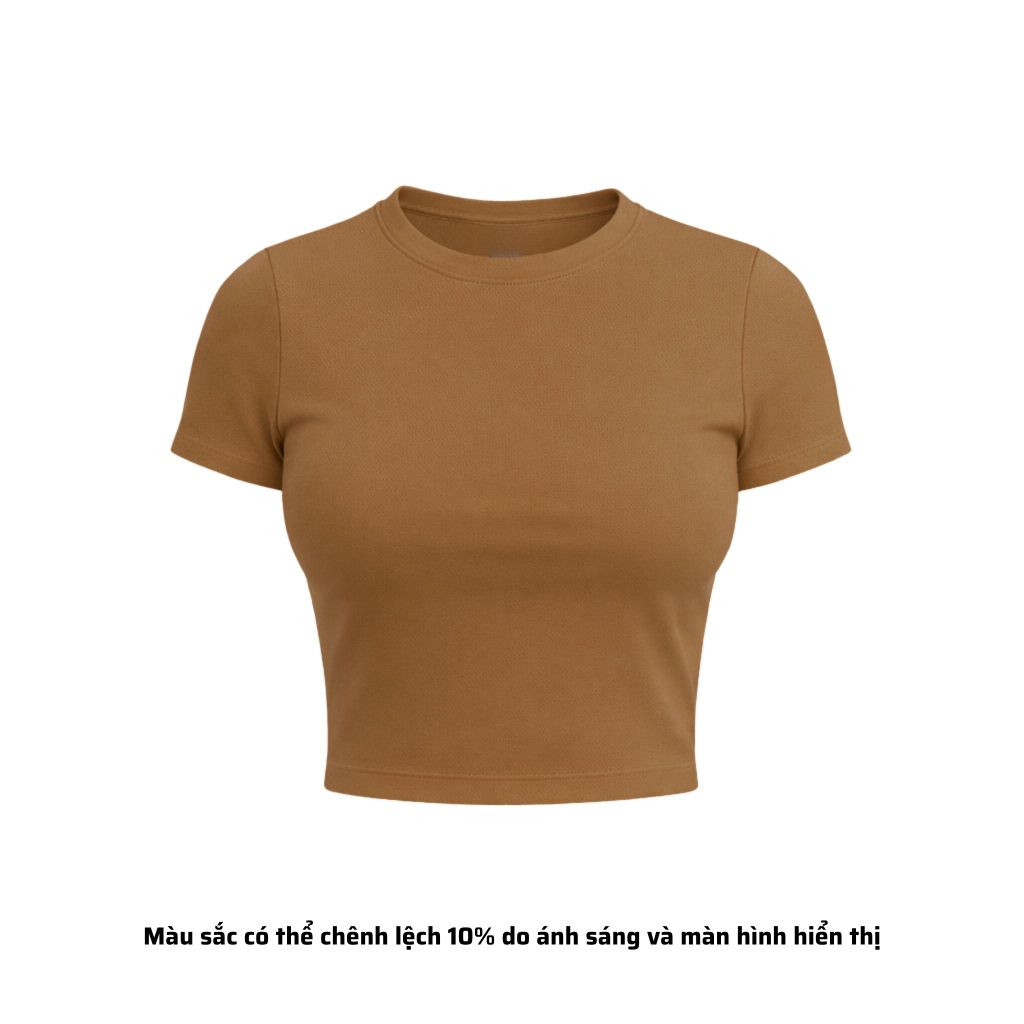 A16 - Áo BabyTee Cổ Tròn Ngắn Tay Ôm Dáng