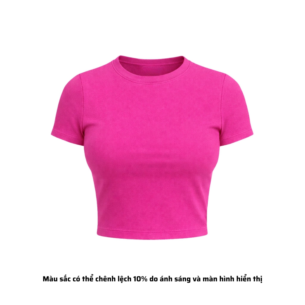 A16 - Áo BabyTee Cổ Tròn Ngắn Tay Ôm Dáng
