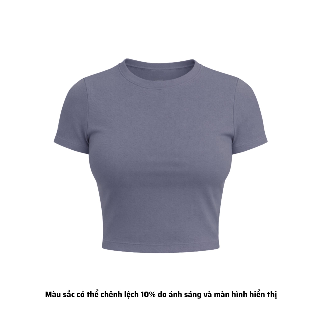 A16 - Áo BabyTee Cổ Tròn Ngắn Tay Ôm Dáng