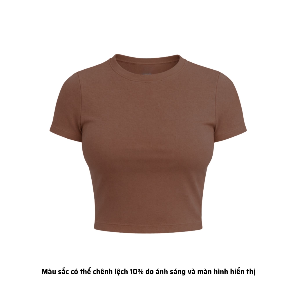 A16 - Áo BabyTee Cổ Tròn Ngắn Tay Ôm Dáng
