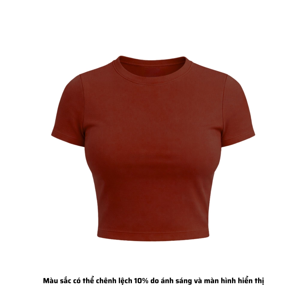 A16 - Áo BabyTee Cổ Tròn Ngắn Tay Ôm Dáng