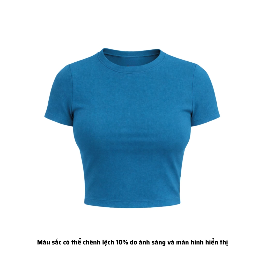A16 - Áo BabyTee Cổ Tròn Ngắn Tay Ôm Dáng