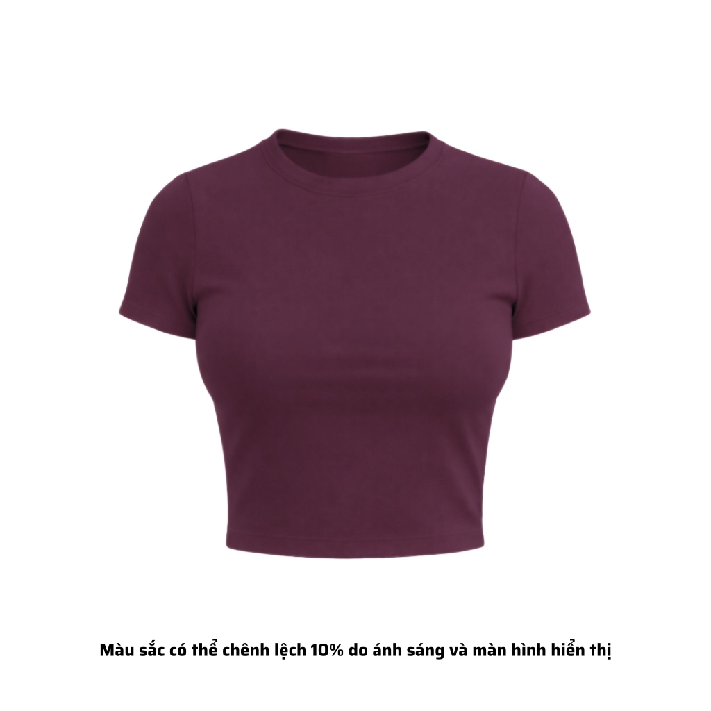A16 - Áo BabyTee Cổ Tròn Ngắn Tay Ôm Dáng
