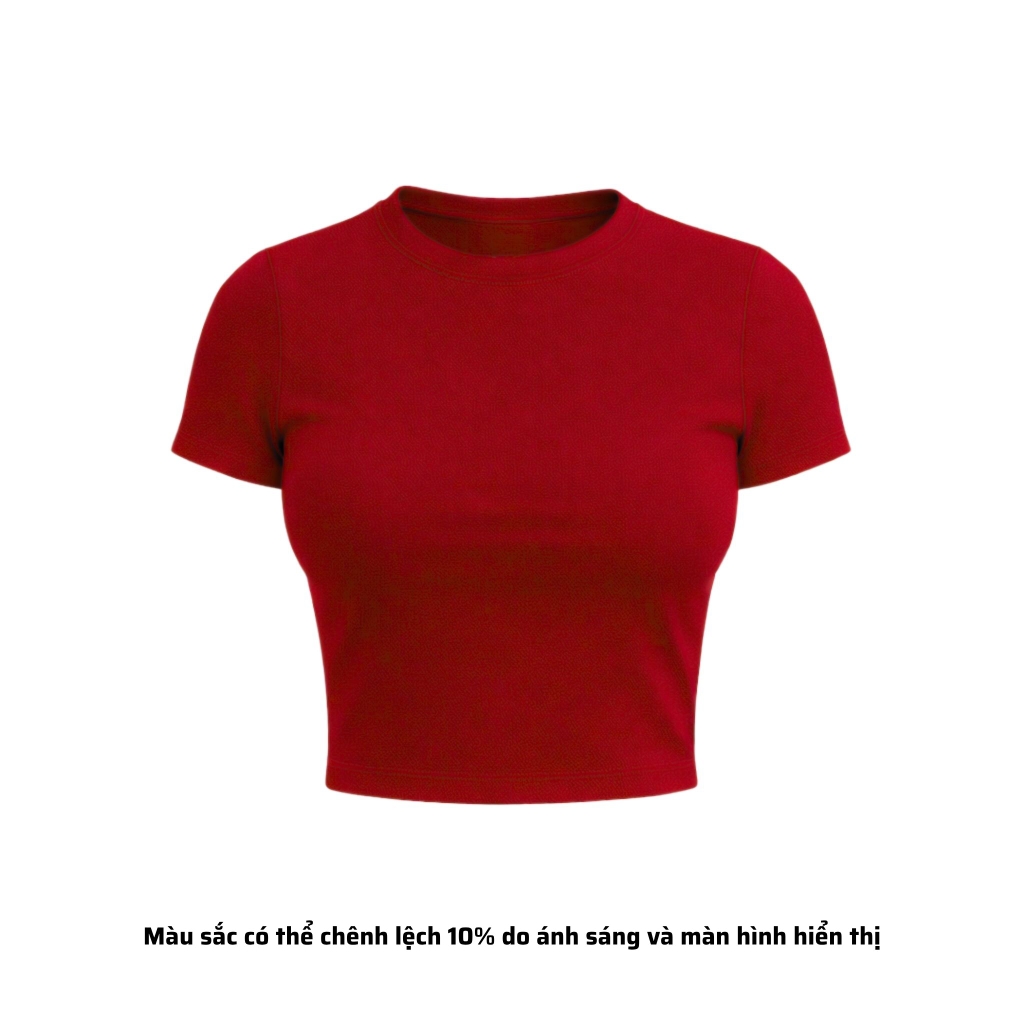 A16 - Áo BabyTee Cổ Tròn Ngắn Tay Ôm Dáng