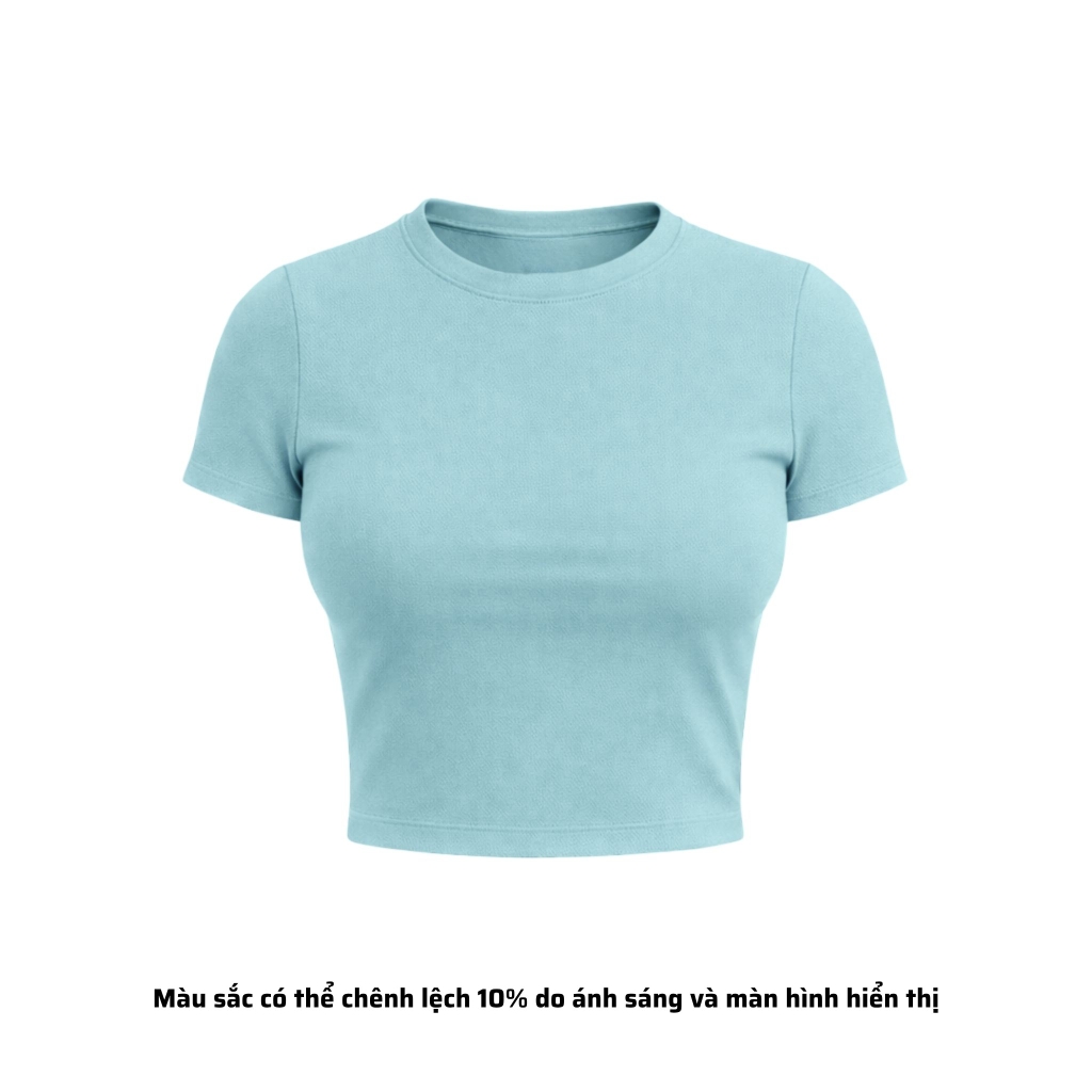 A16 - Áo BabyTee Cổ Tròn Ngắn Tay Ôm Dáng