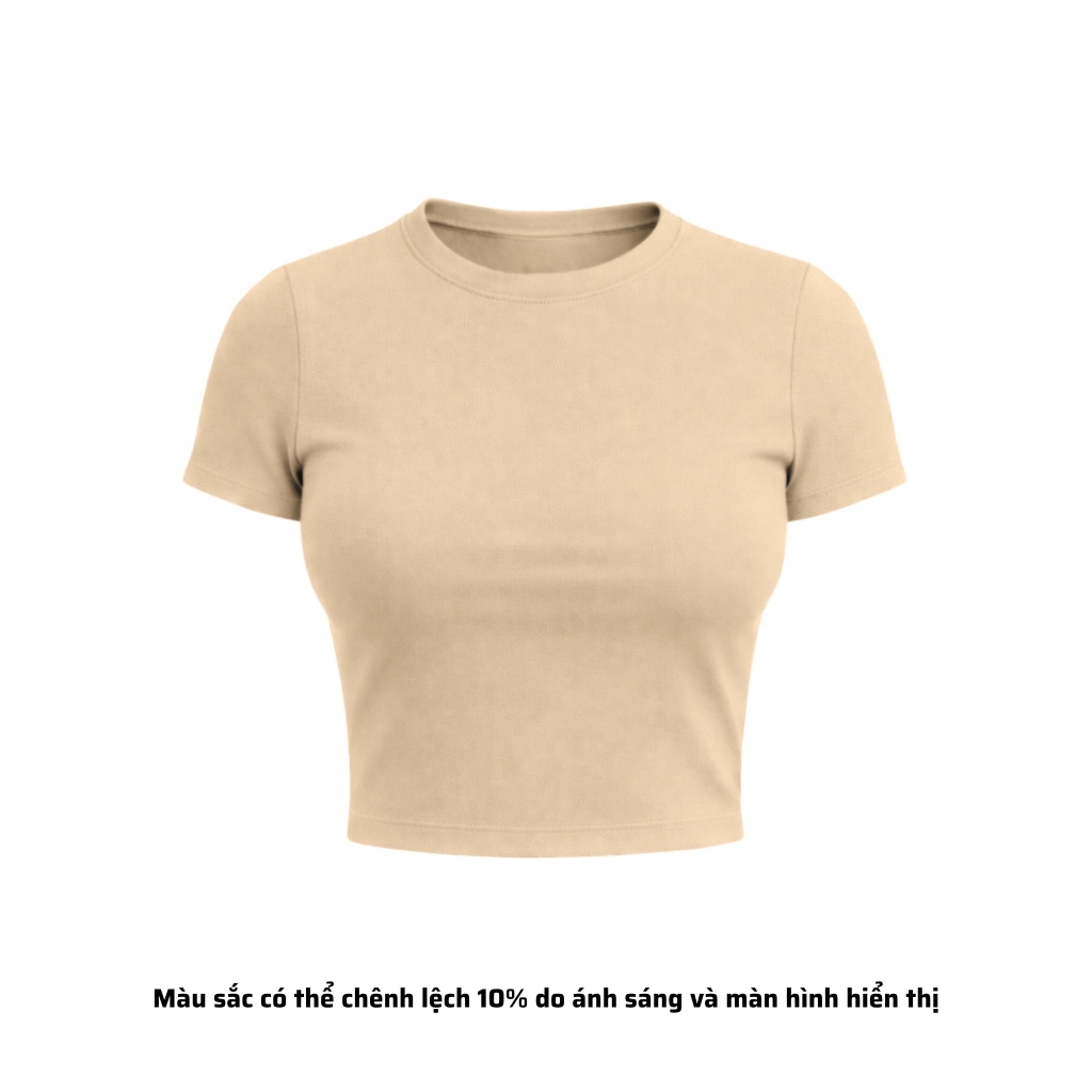 A16 - Áo BabyTee Cổ Tròn Ngắn Tay Ôm Dáng