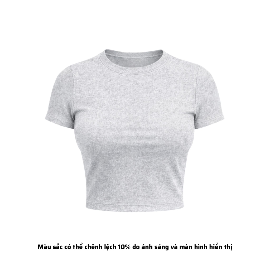 A16 - Áo BabyTee Cổ Tròn Ngắn Tay Ôm Dáng