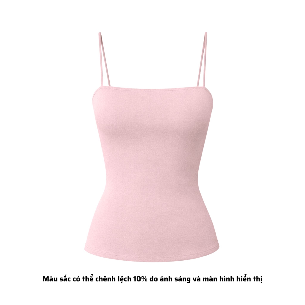 A25 - Áo 2 Dây Ngang Dáng Dài Thun Cotton Borip