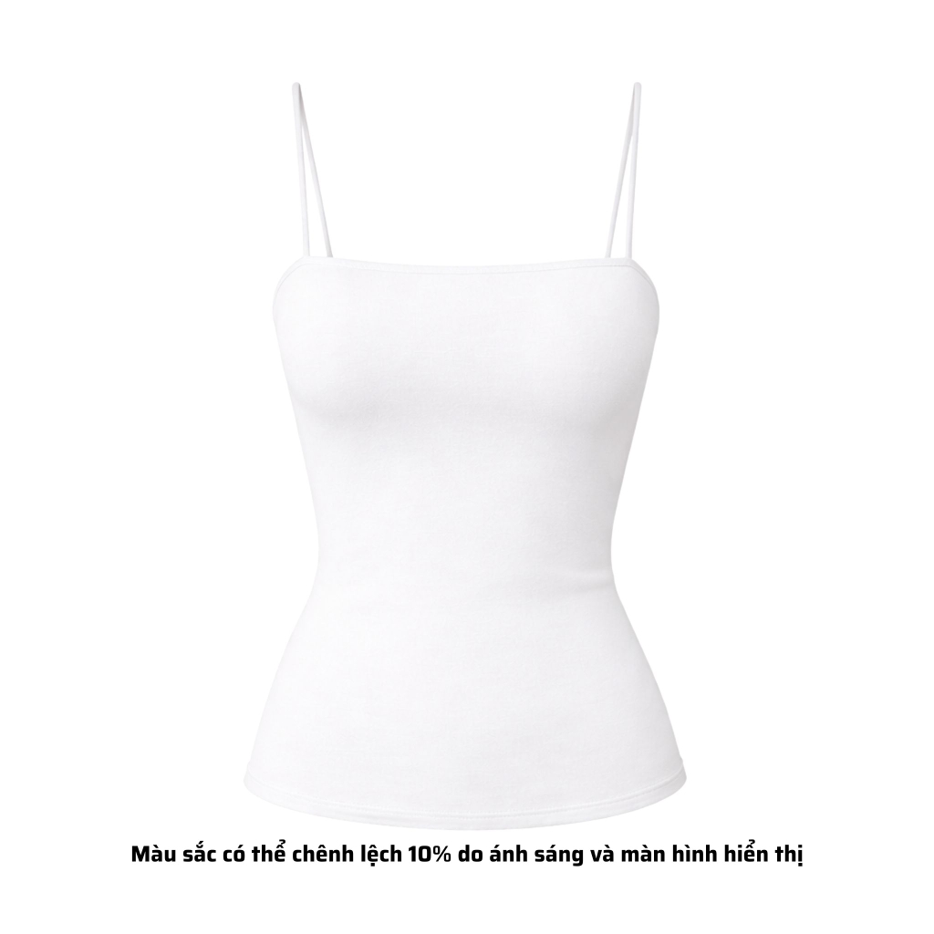 A25 - Áo 2 Dây Ngang Dáng Dài Thun Cotton Borip
