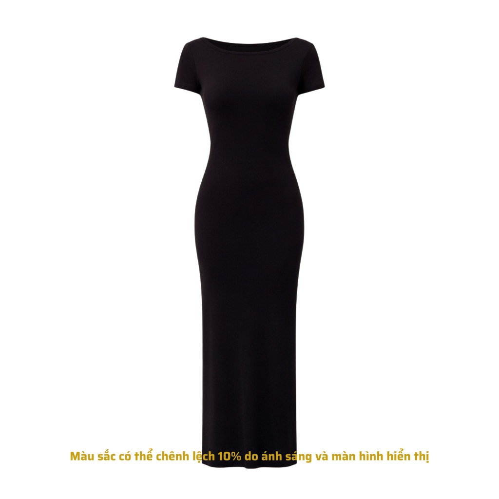 DD19 - Đầm Hở Lưng Dáng Dài Ôm Body