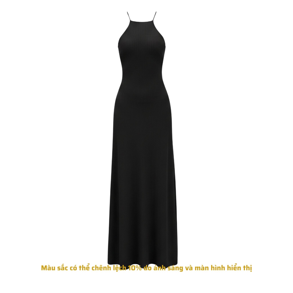 DYDA - Đầm Yếm Dáng A Nữ Thun Sọc Dài 120cm 5 Màu