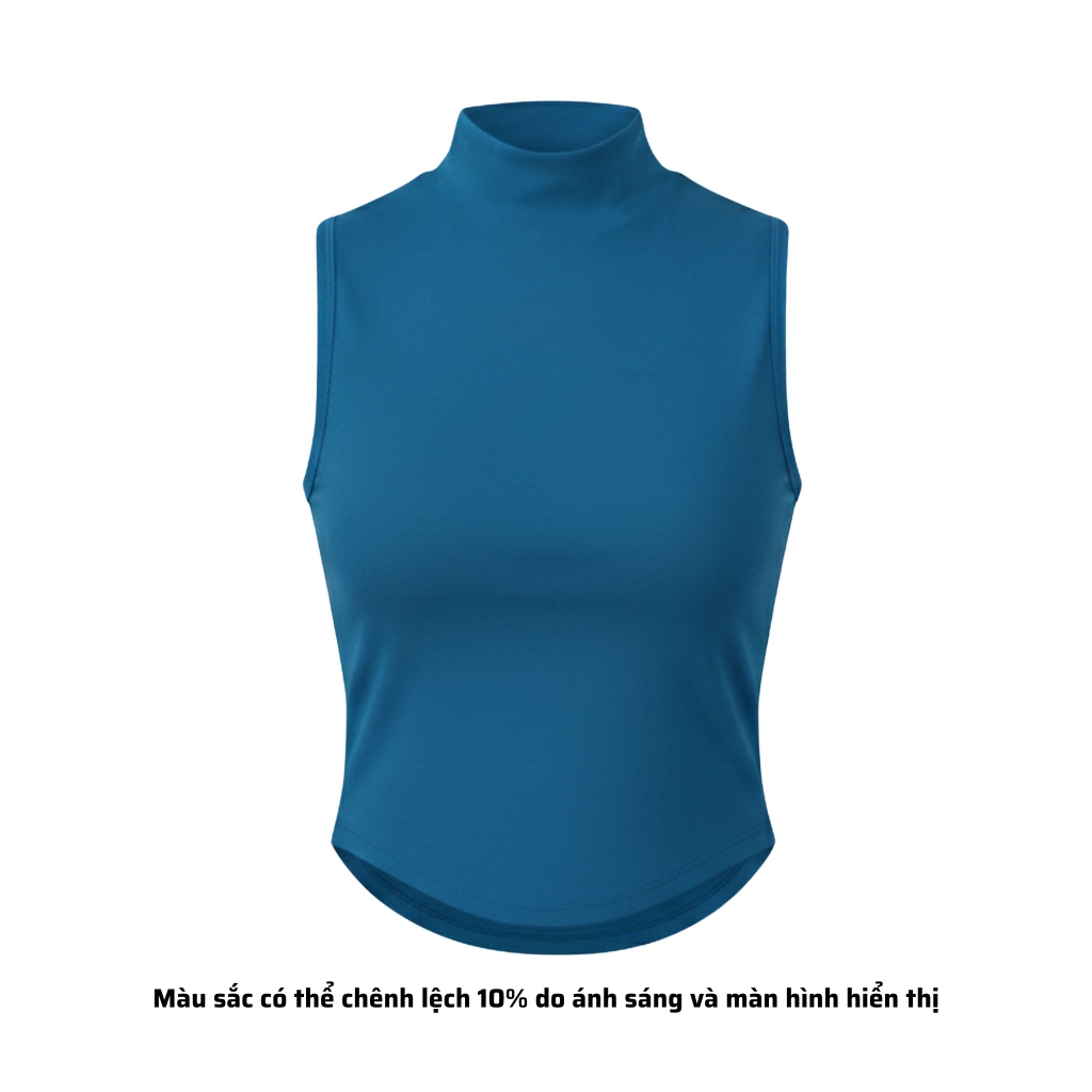 A15 - Áo Cổ 3 Phân Sát Nách Nữ Thun Cotton Borip