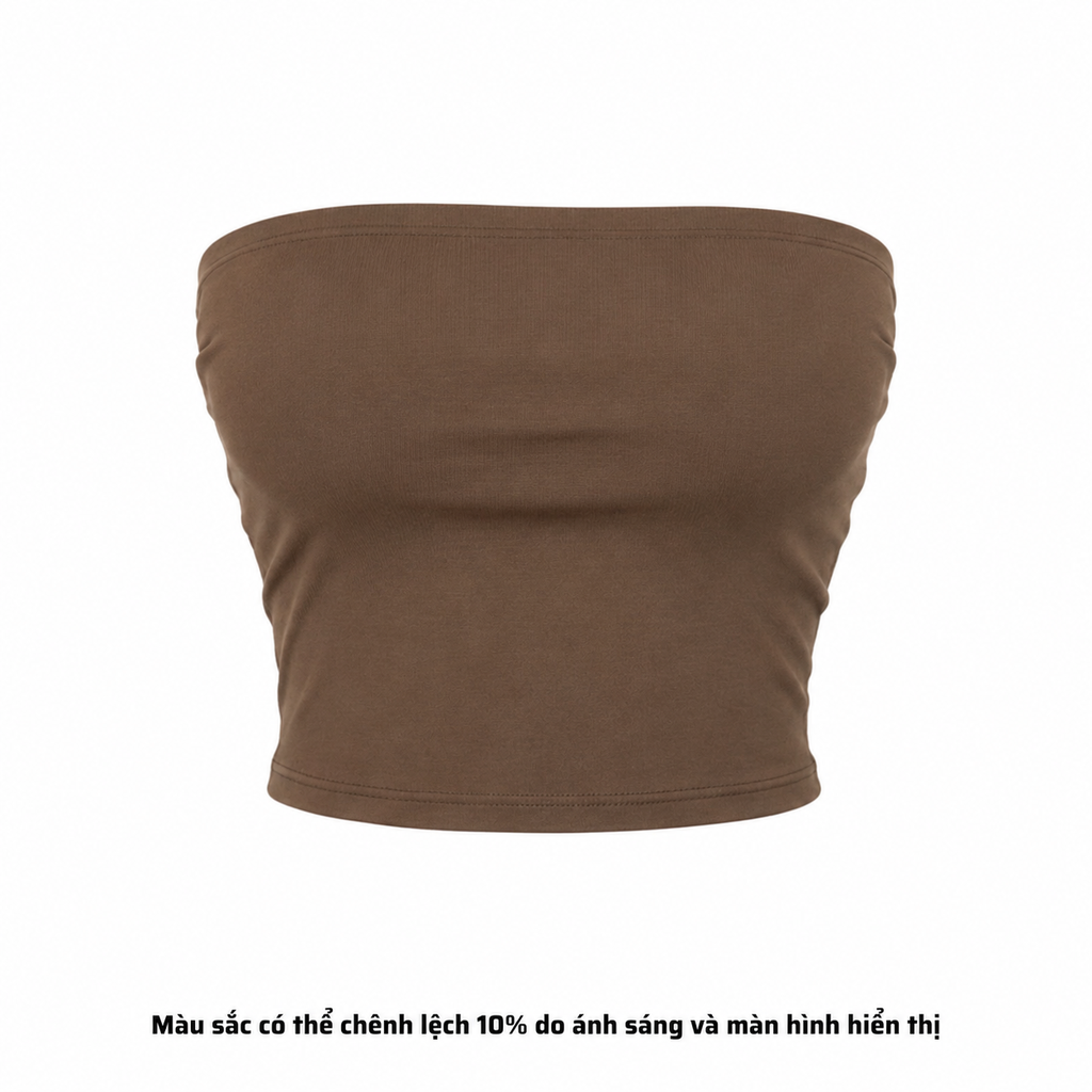 A5 - Áo Ống, Quây Cúp Ngực Croptop Nữ 2 Lớp Thun Borip