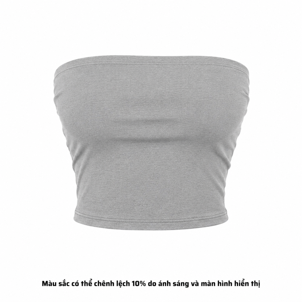 A5 - Áo Ống, Quây Cúp Ngực Croptop Nữ 2 Lớp Thun Borip