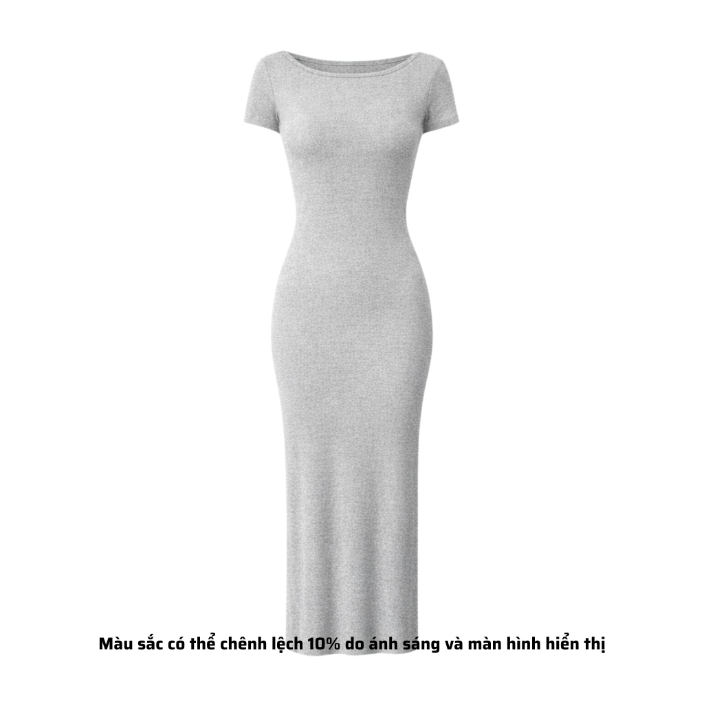 DD19 - Đầm Hở Lưng Dáng Dài Ôm Body
