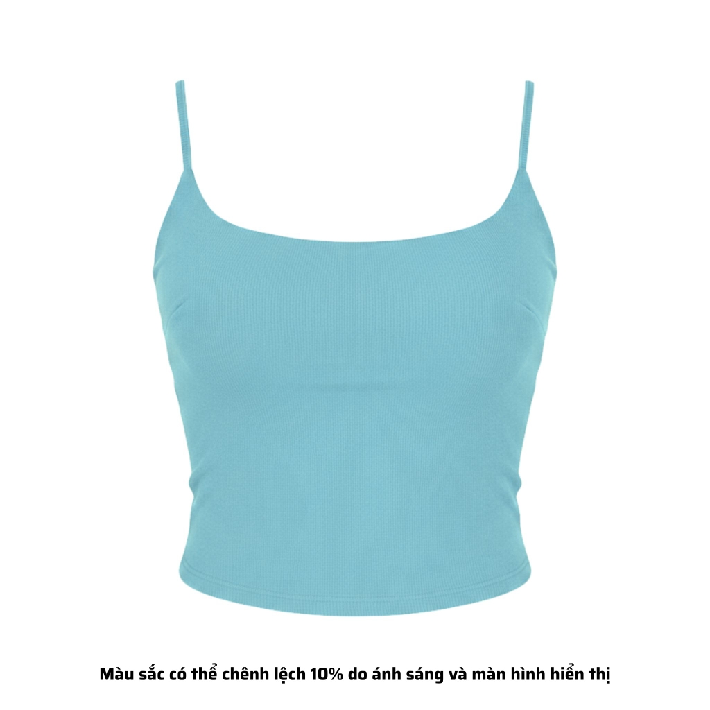A4 - Áo 2 Dây Croptop Thun Borip Co Giãn 4 Chiều